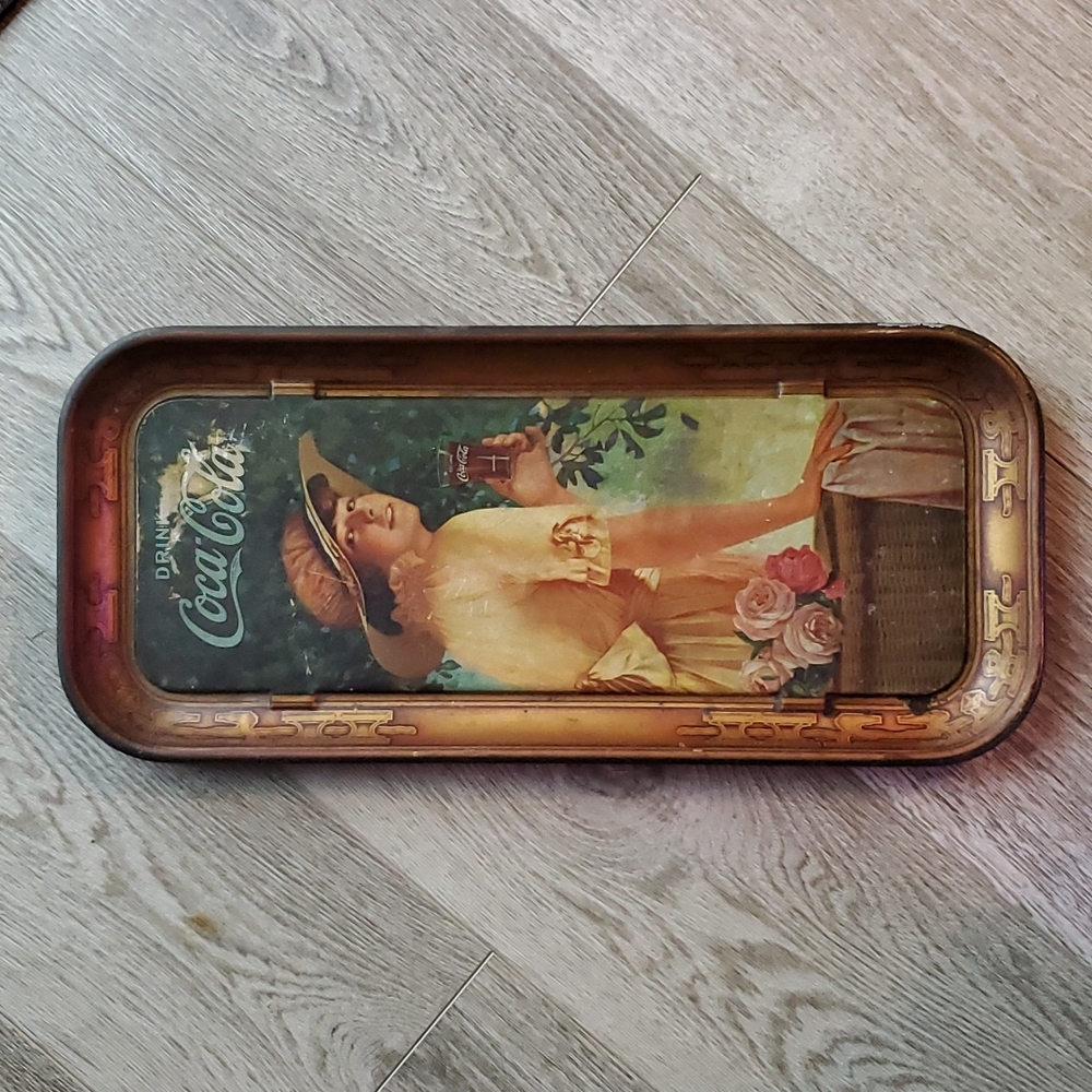 Antique Coca-Cola tray